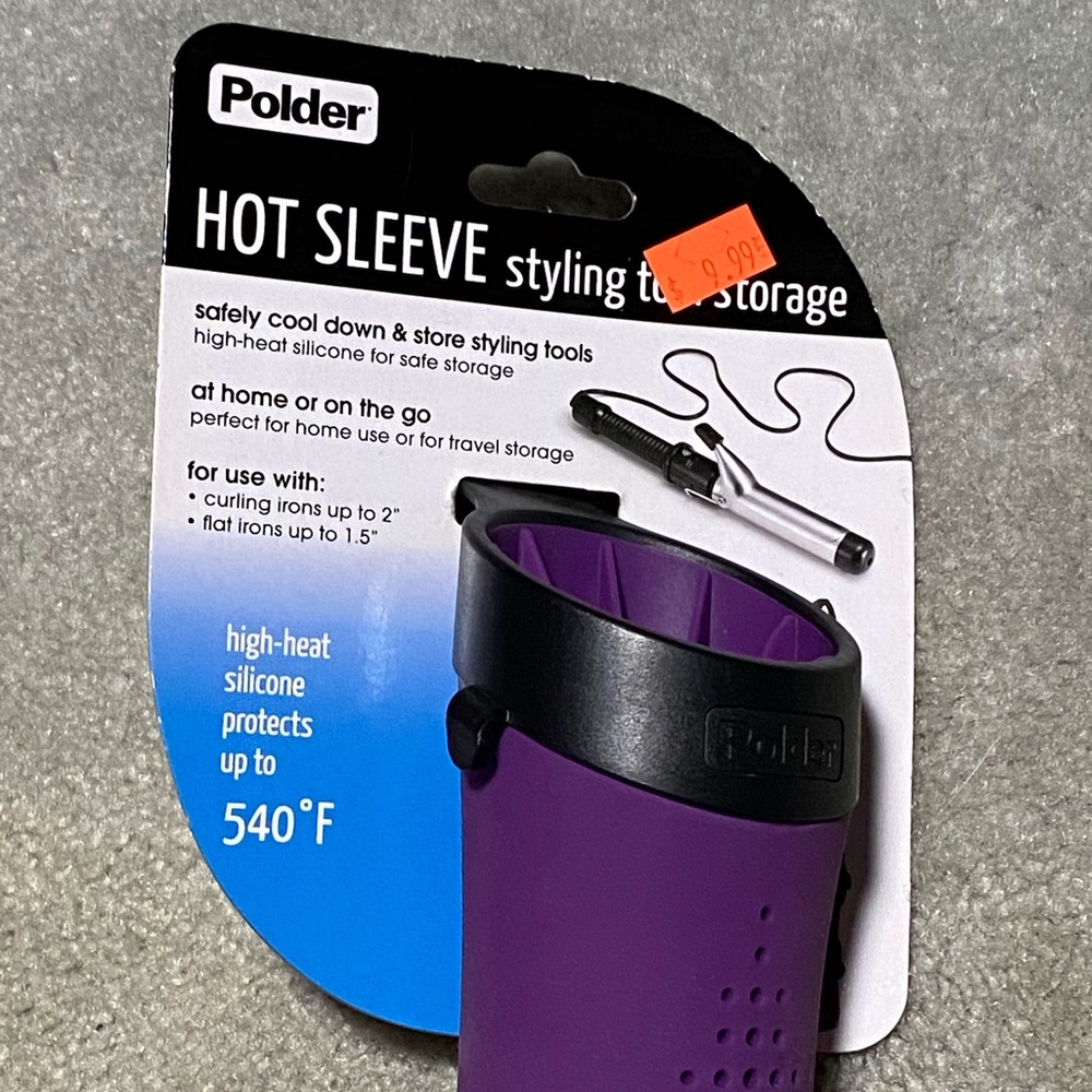 Hot Sleeve for Curling Iron